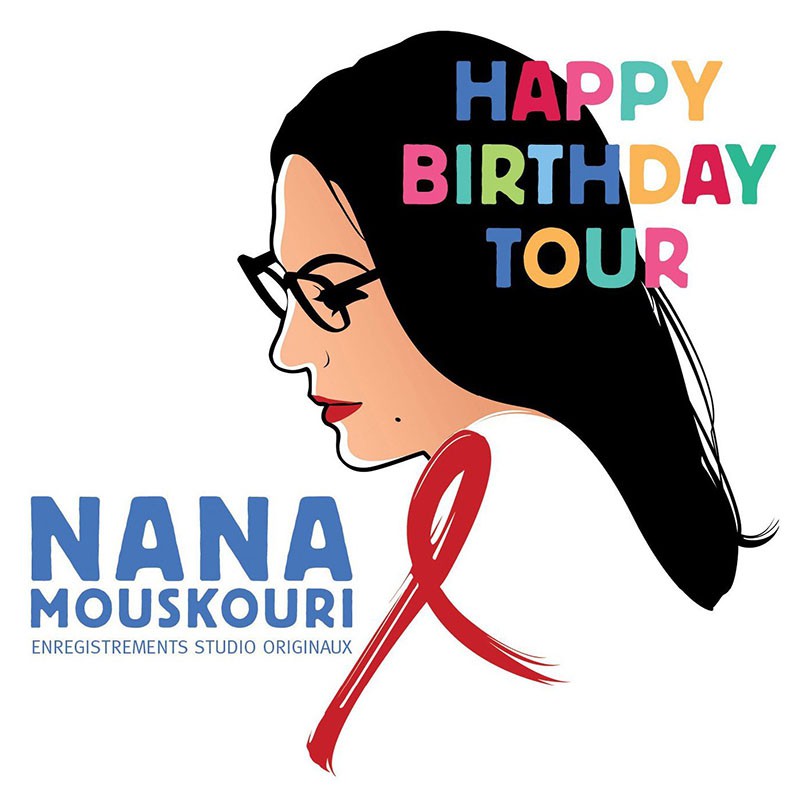 NANA MOUSKOURI  "HAPPY BIRTHDAY TOUR"