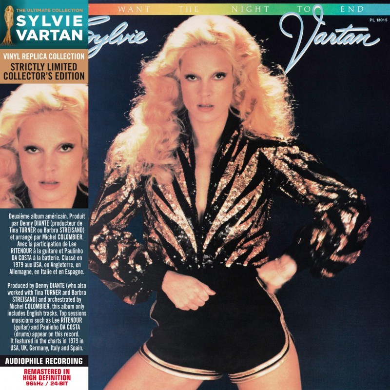 SYLVIE VARTAN  "I DON'T WANT THE NIGHT TO END"