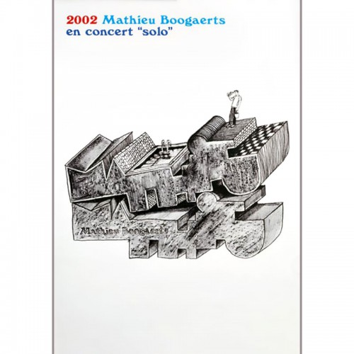 MATHIEU BOOGAERTS  "2002 EN CONCERT SOLO" DVD