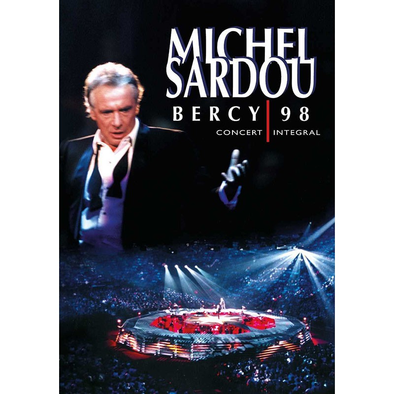 MICHEL SARDOU  "BERCY 98 : CONCERT INTEGRAL" DVD