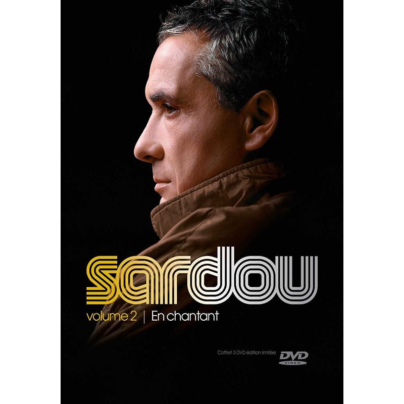 MICHEL SARDOU  "EN CHANTANT VOLUME 2" EDITION LIMITEE  3 DVD