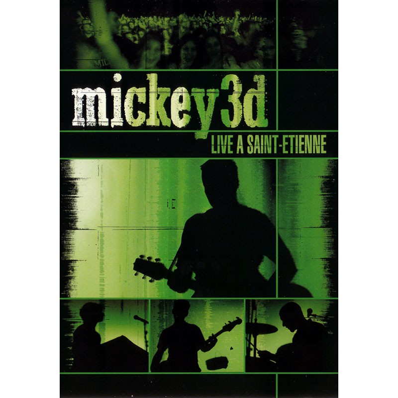 MICKEY 3D  "LIVE À SAINT-ETIENNE"  DVD