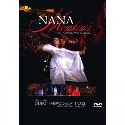 NANA MOUSKOURI  "LIVE AT THE ODEON HERODES ATTICUS" DVD