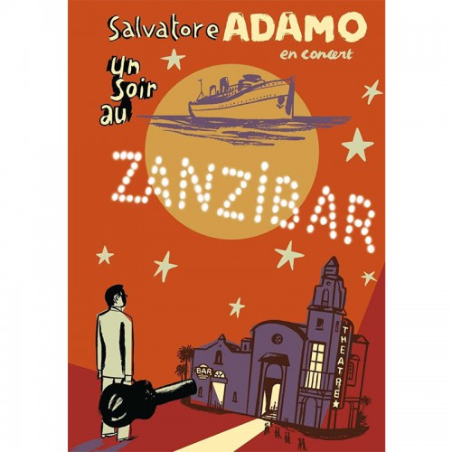 SALVATORE ADAMO  "UN SOIR AU ZANZIBAR" DVD