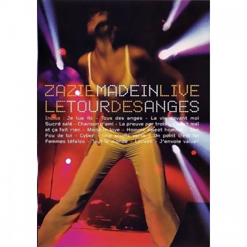 ZAZIE  "MADE IN LIVE - LE TOUR DES ANGES" DVD