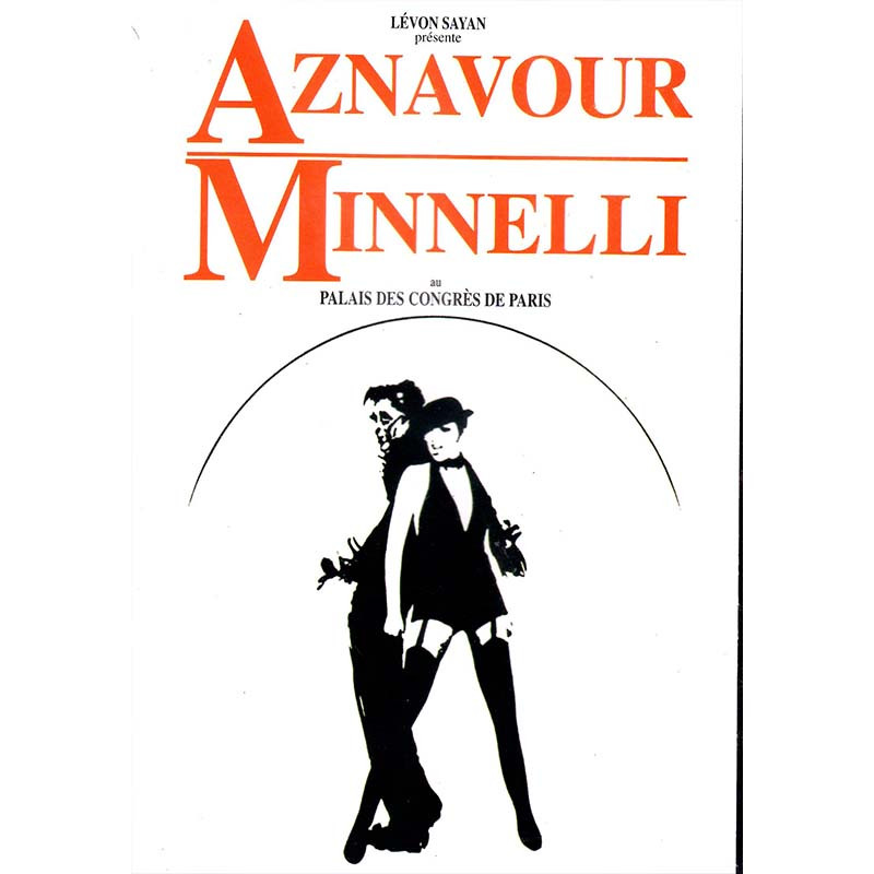 CHARLES AZNAVOUR "AZNAVOUR MINNELLI AU PALAIS DES CONGRÈS" DVD