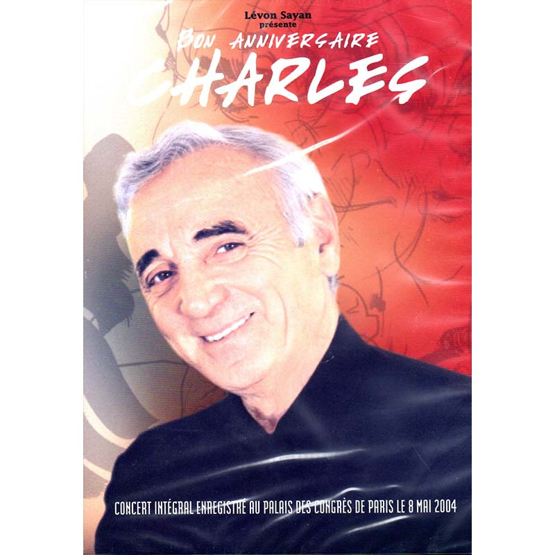 CHARLES AZNAVOUR "PALAIS DES CONGRÈS DE PARIS 2004" DVD