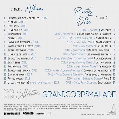 GRAND CORPS MALADE "COLLECTION (2003-2019)"