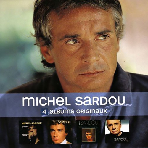 MICHEL SARDOU  "4 ALBUMS ORIGINAUX"