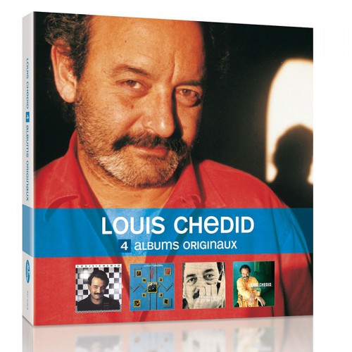 LOUIS CHEDID  "4 ALBUMS ORIGINAUX"