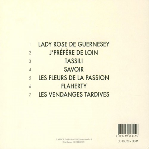 FRANCOIS BUDET  "7 NOUVELLES CHANSONS"