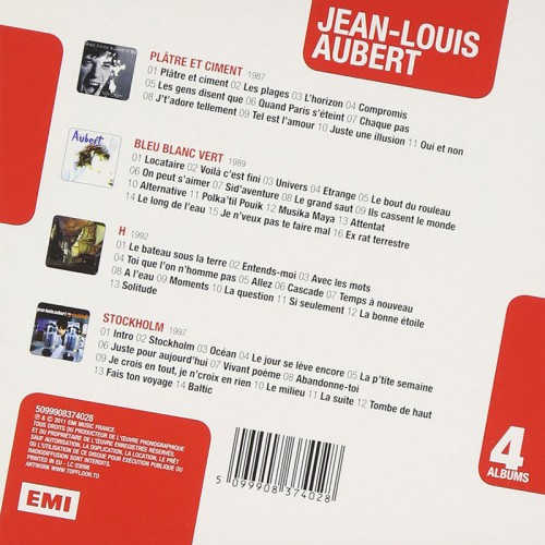 JEAN-LOUIS AUBERT  "4 ALBUMS"