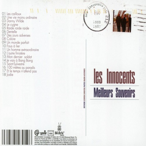 LES INNOCENTS  "MEILLEURS SOUVENIRS - BEST OF"